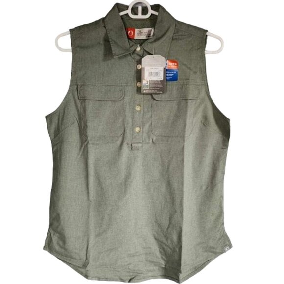 The American Outdoorsman Tops - NWT The American Outdoorsman Olive Green SPF/Cool+ Technology Tank